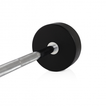 Штанга UNIX Fit PRO прямая обрезиненная 30 кг - 4